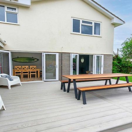 Ladywell Croyde - Super Stylish Large Home With Pool Table, Woodburner, Pizza Oven And Hot Tub Option, Sleeps 12 Exterior foto